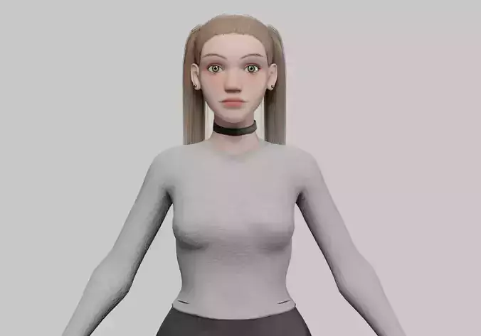 cool cute Woman V24163 