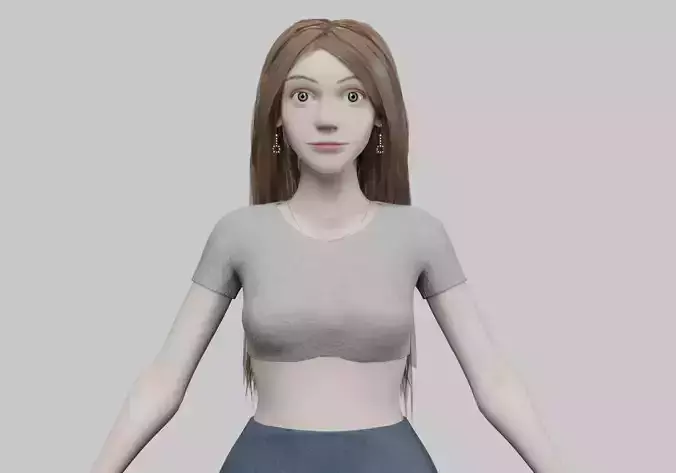 beautiful young woman V33065 