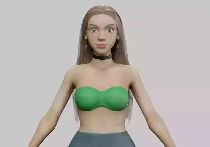 Beautiful cute Woman V30757 