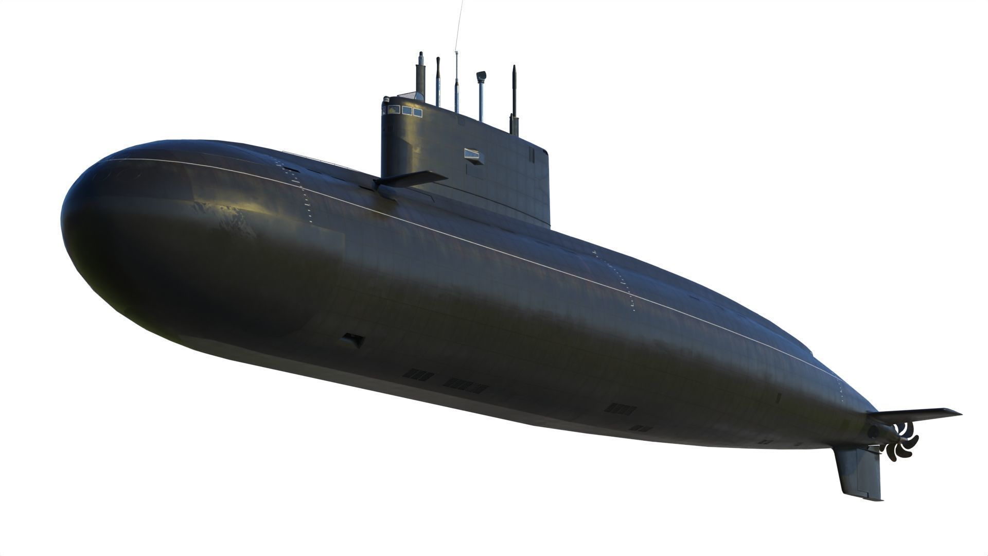 Kilo class submarine project 636 3D model_18