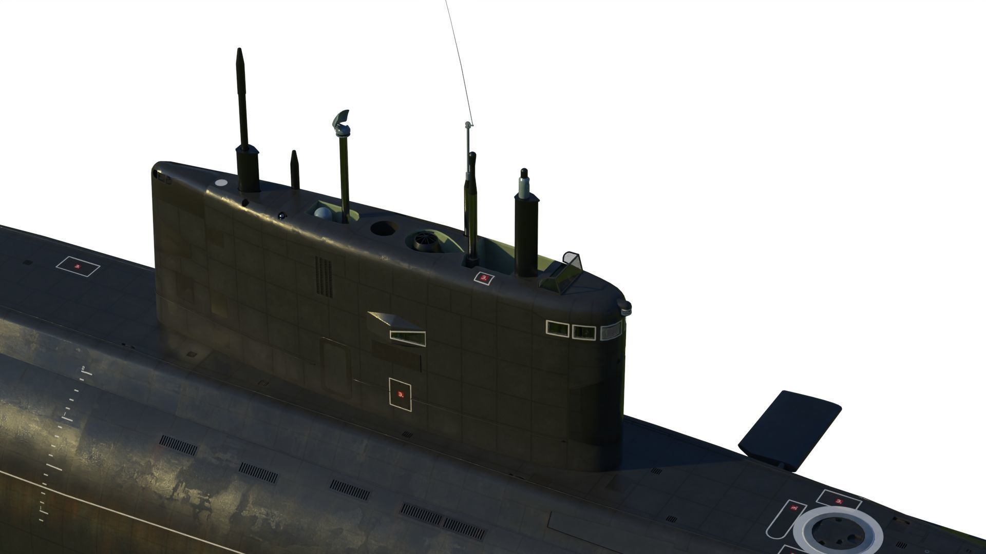 Kilo class submarine project 636 3D model_6