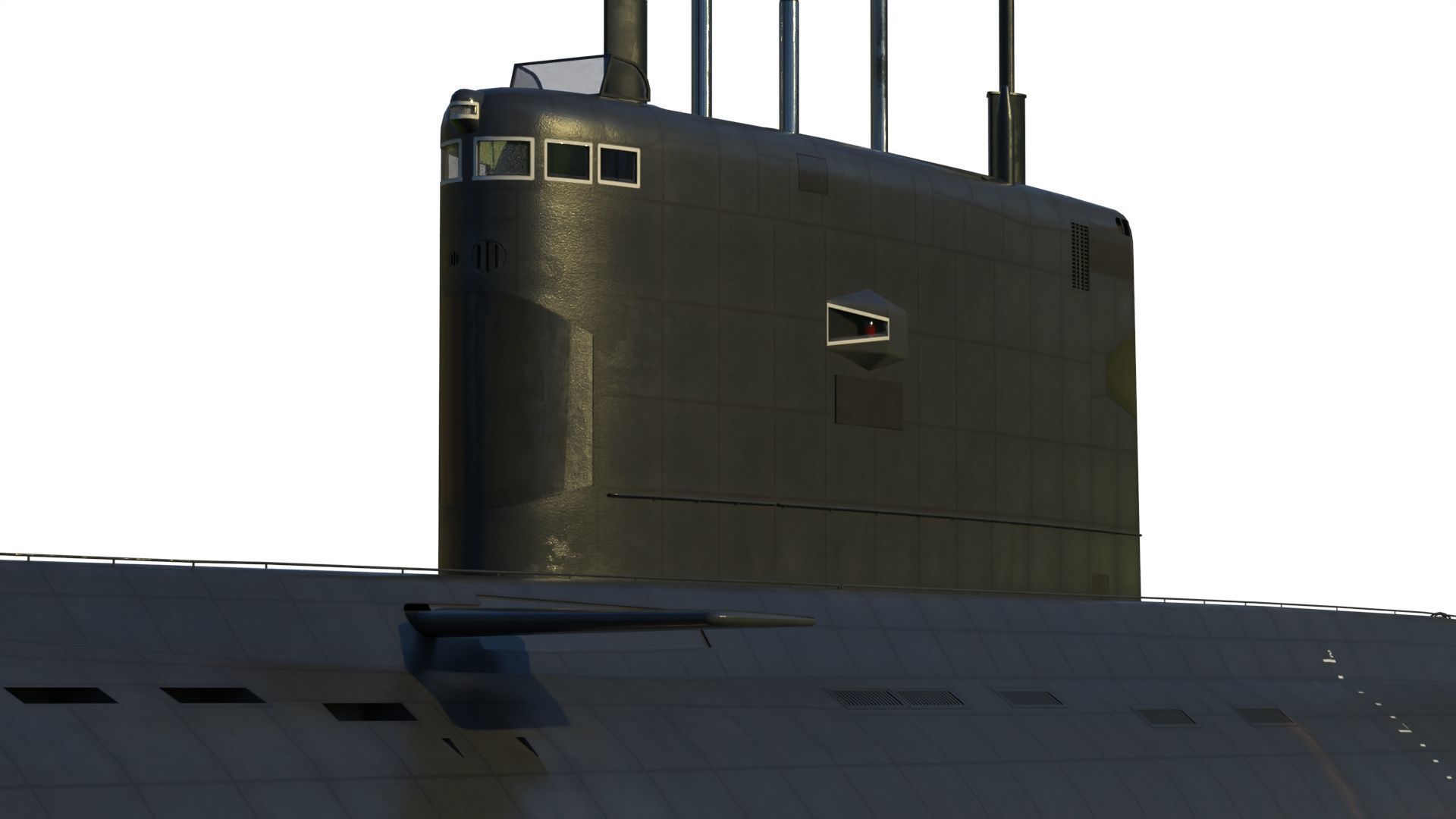 Kilo class submarine project 636 3D model_11
