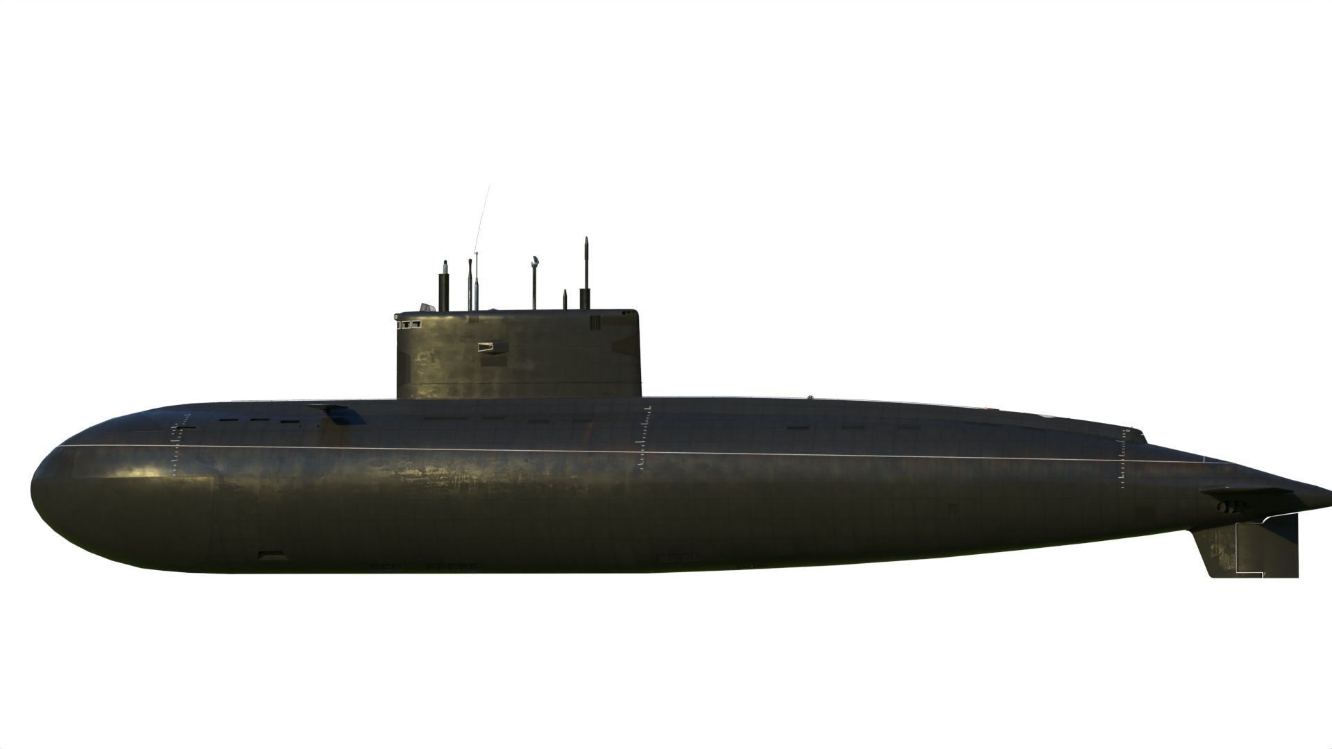 Kilo class submarine project 636 3D model_4