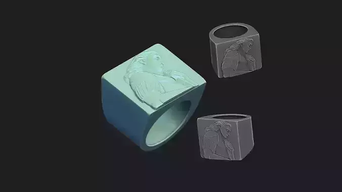 St  Michael the Archangel ring