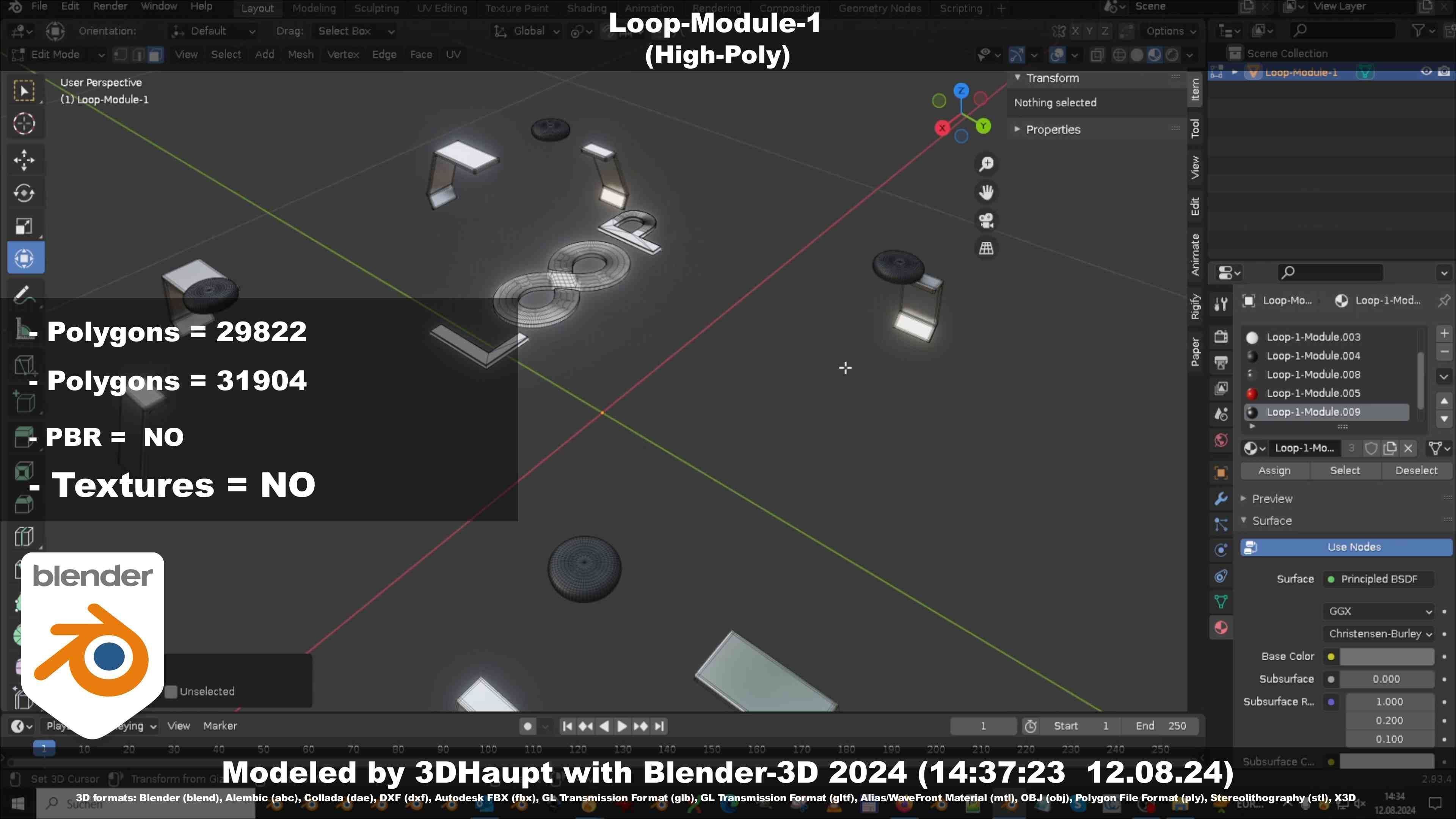 Loop-Module-1  3D model_92