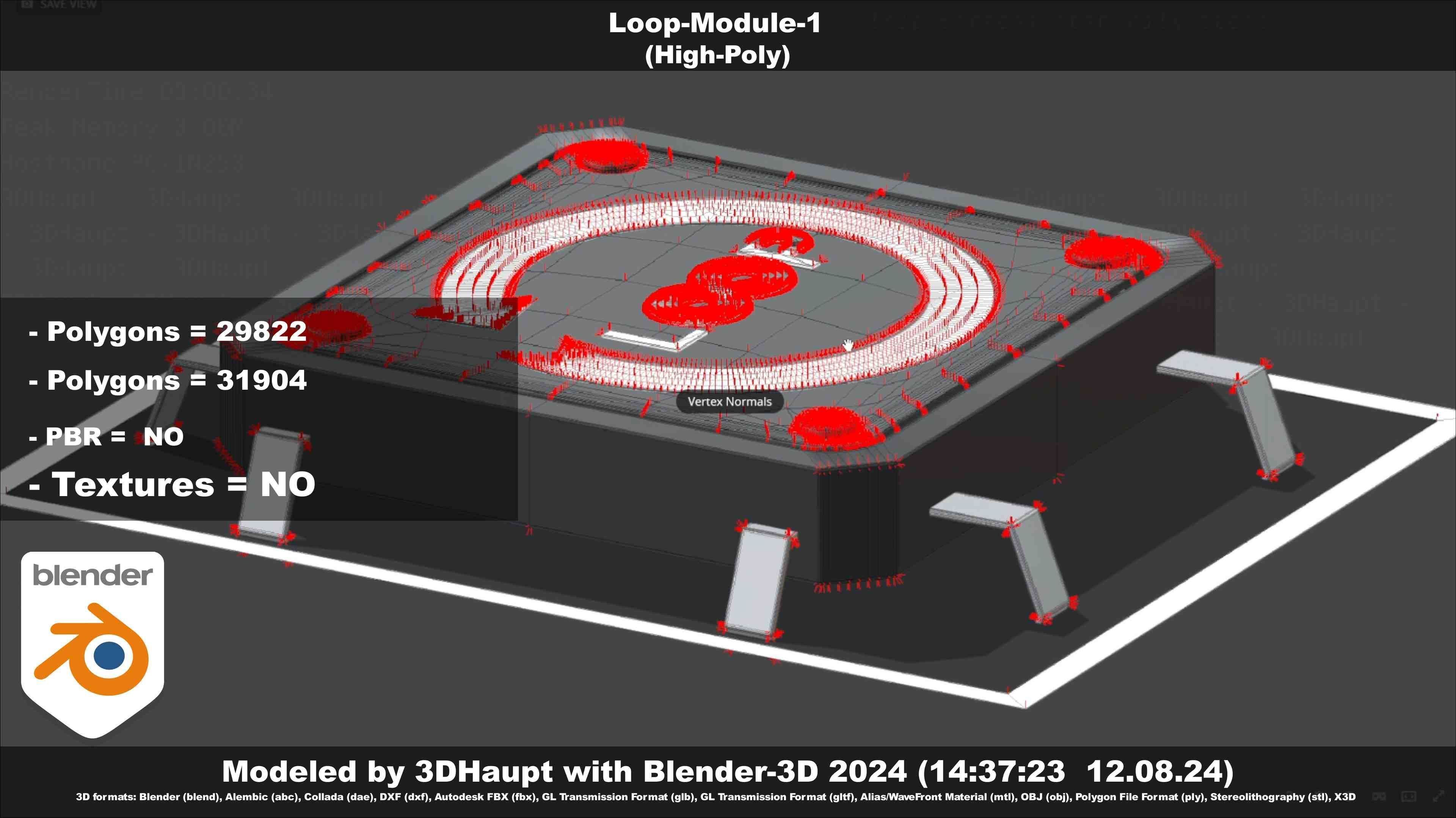 Loop-Module-1  3D model_37