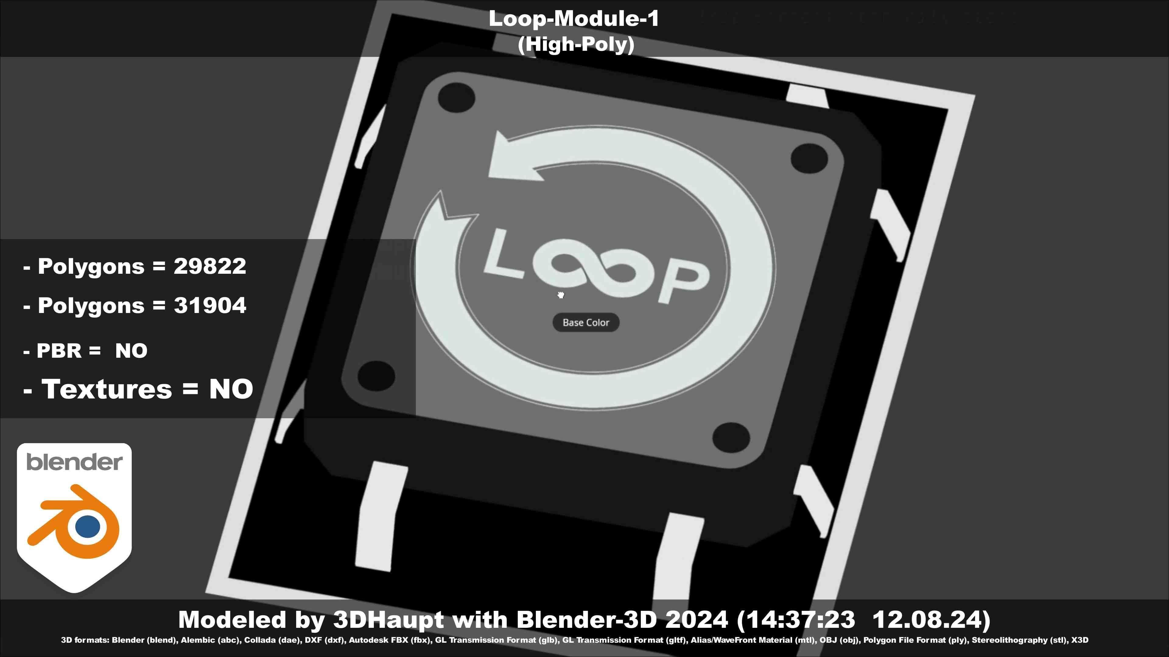 Loop-Module-1  3D model_25