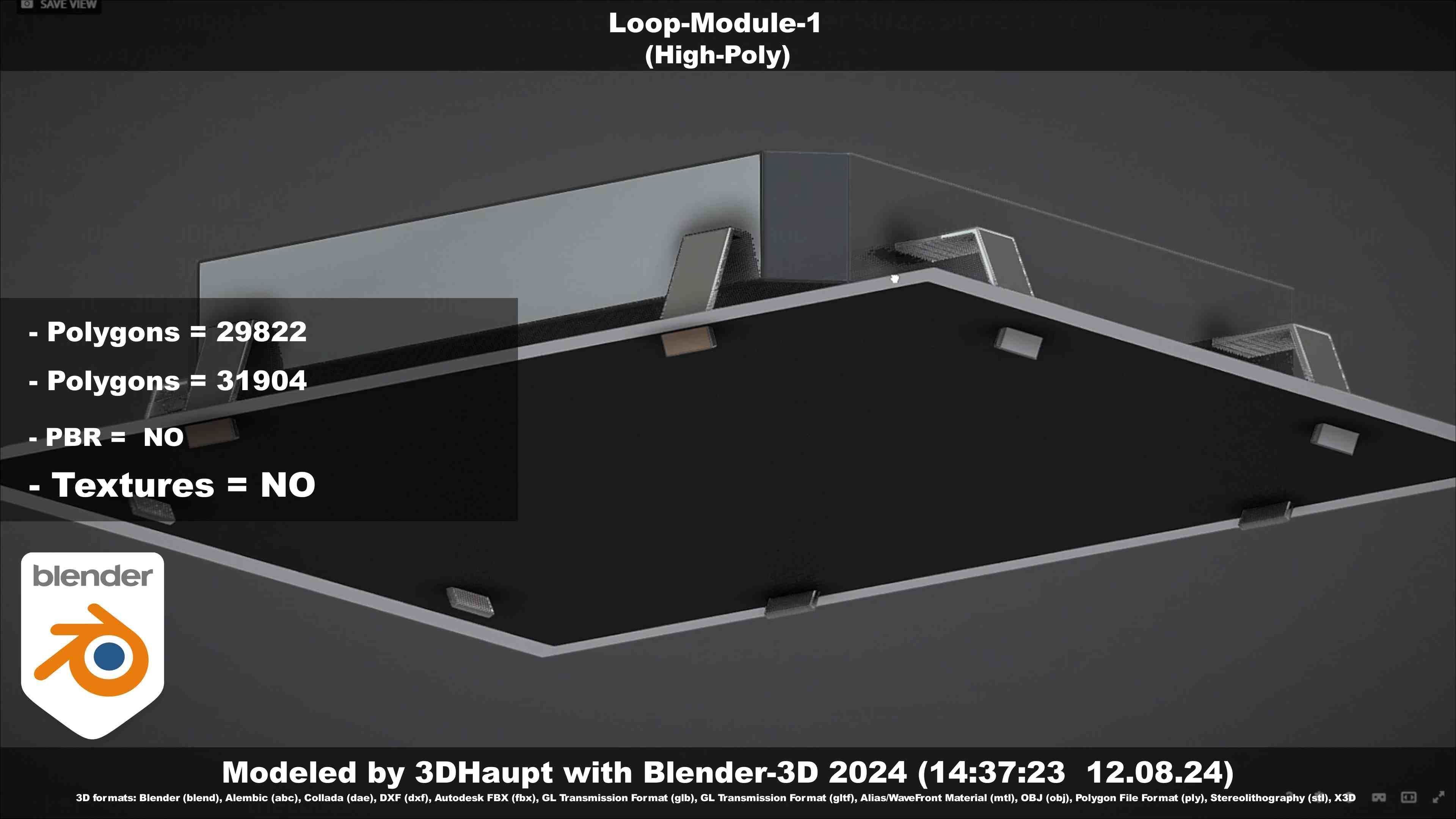 Loop-Module-1  3D model_22