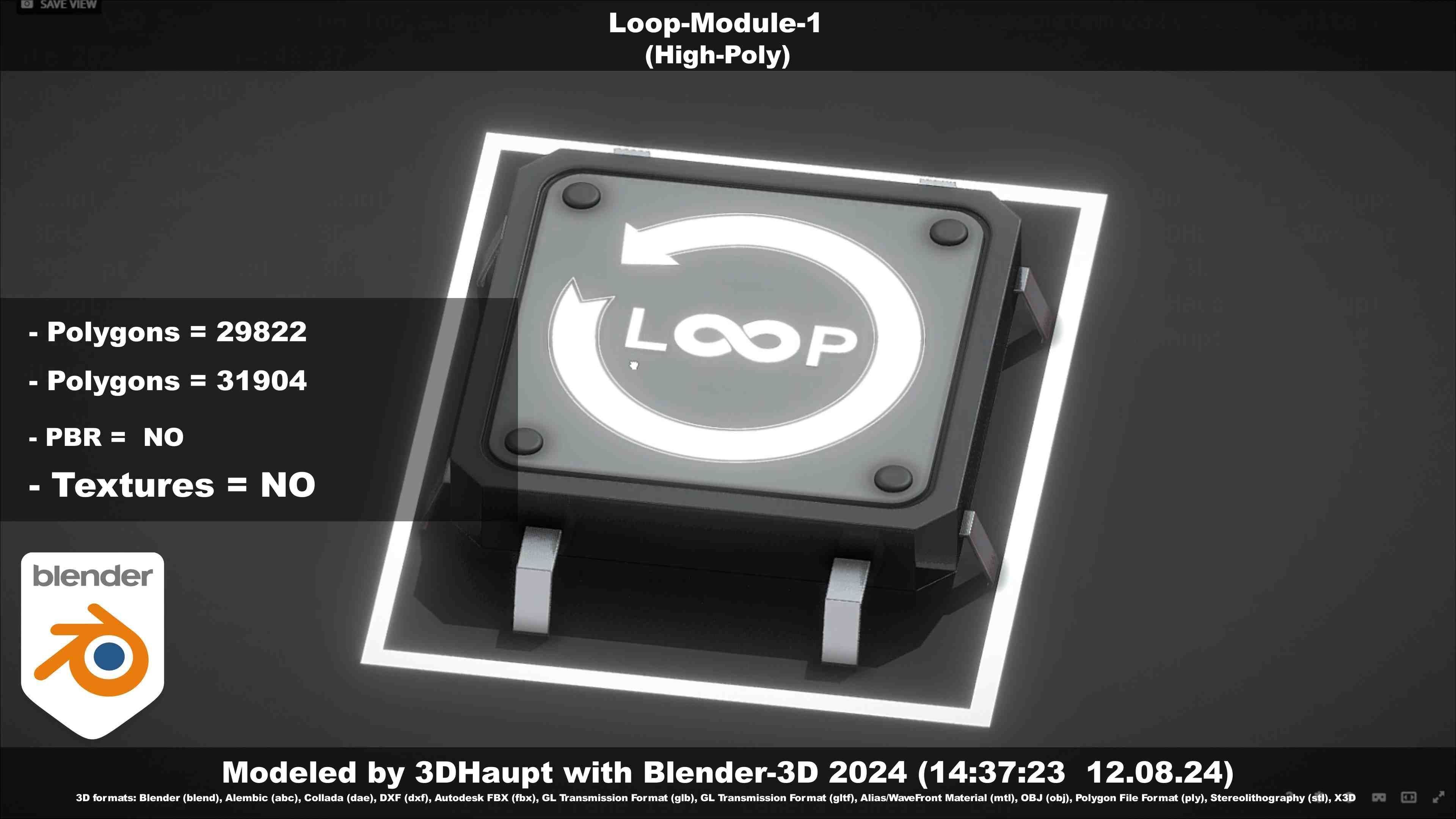 Loop-Module-1  3D model_66