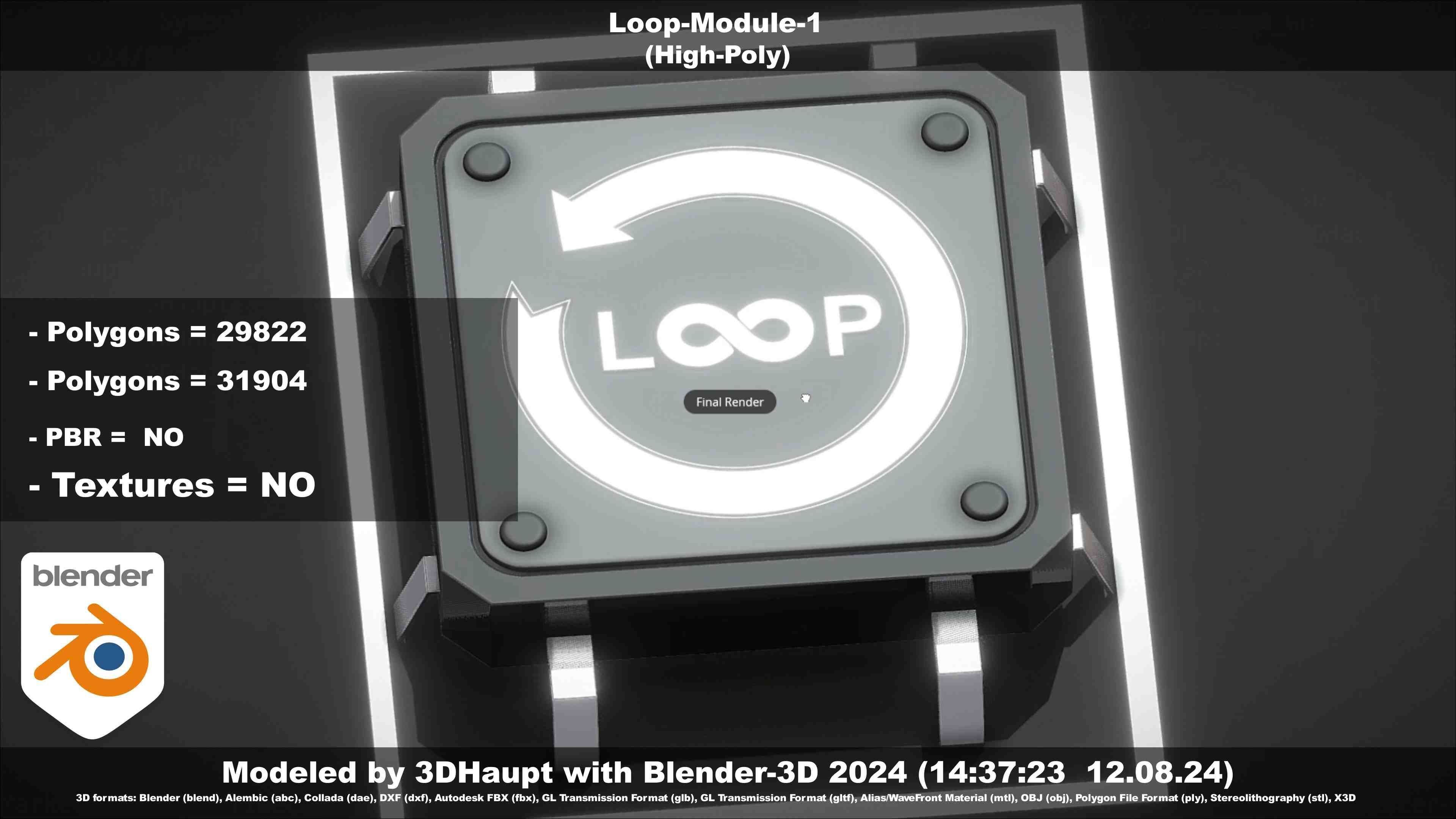 Loop-Module-1  3D model_40
