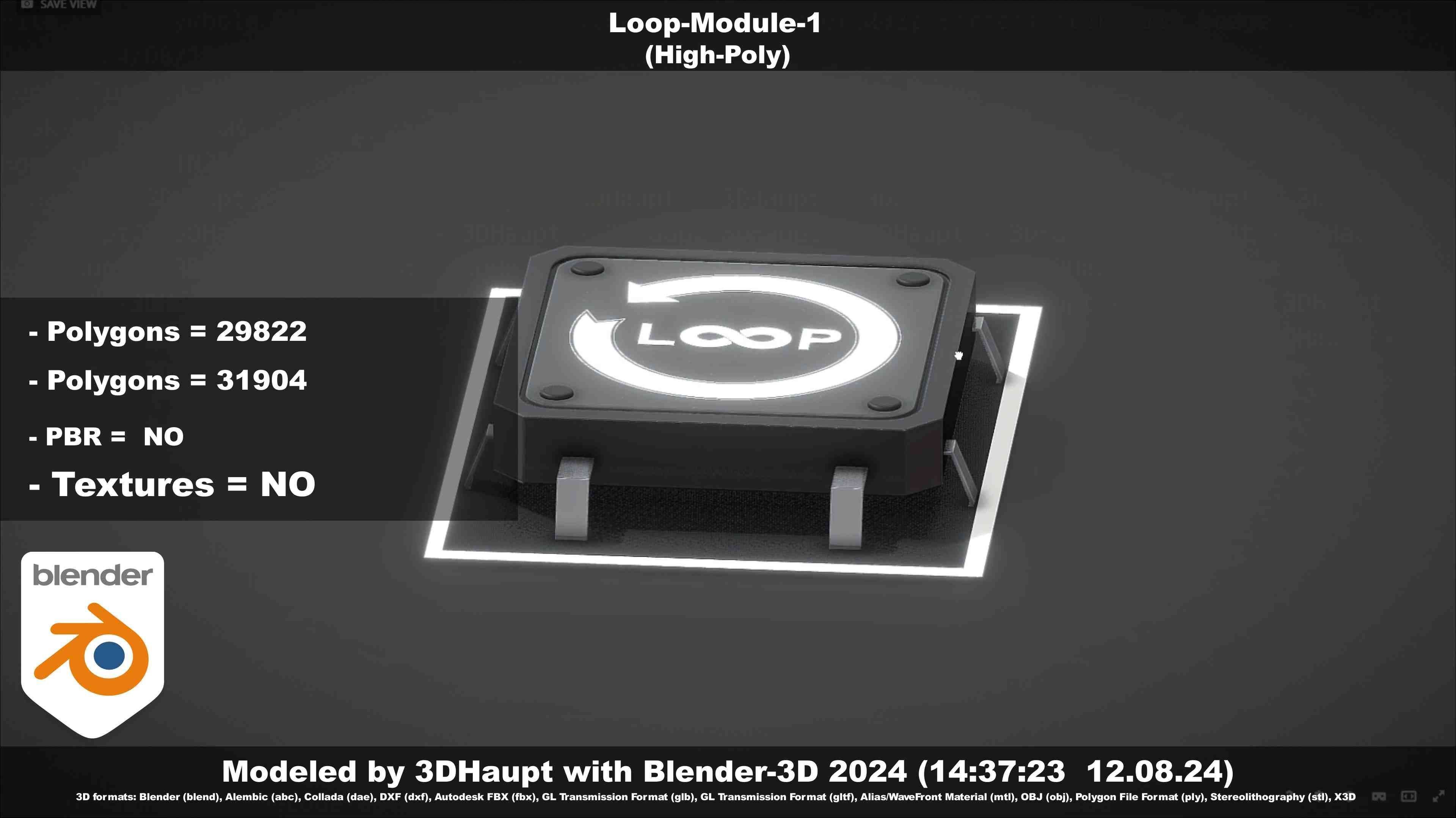 Loop-Module-1  3D model_61