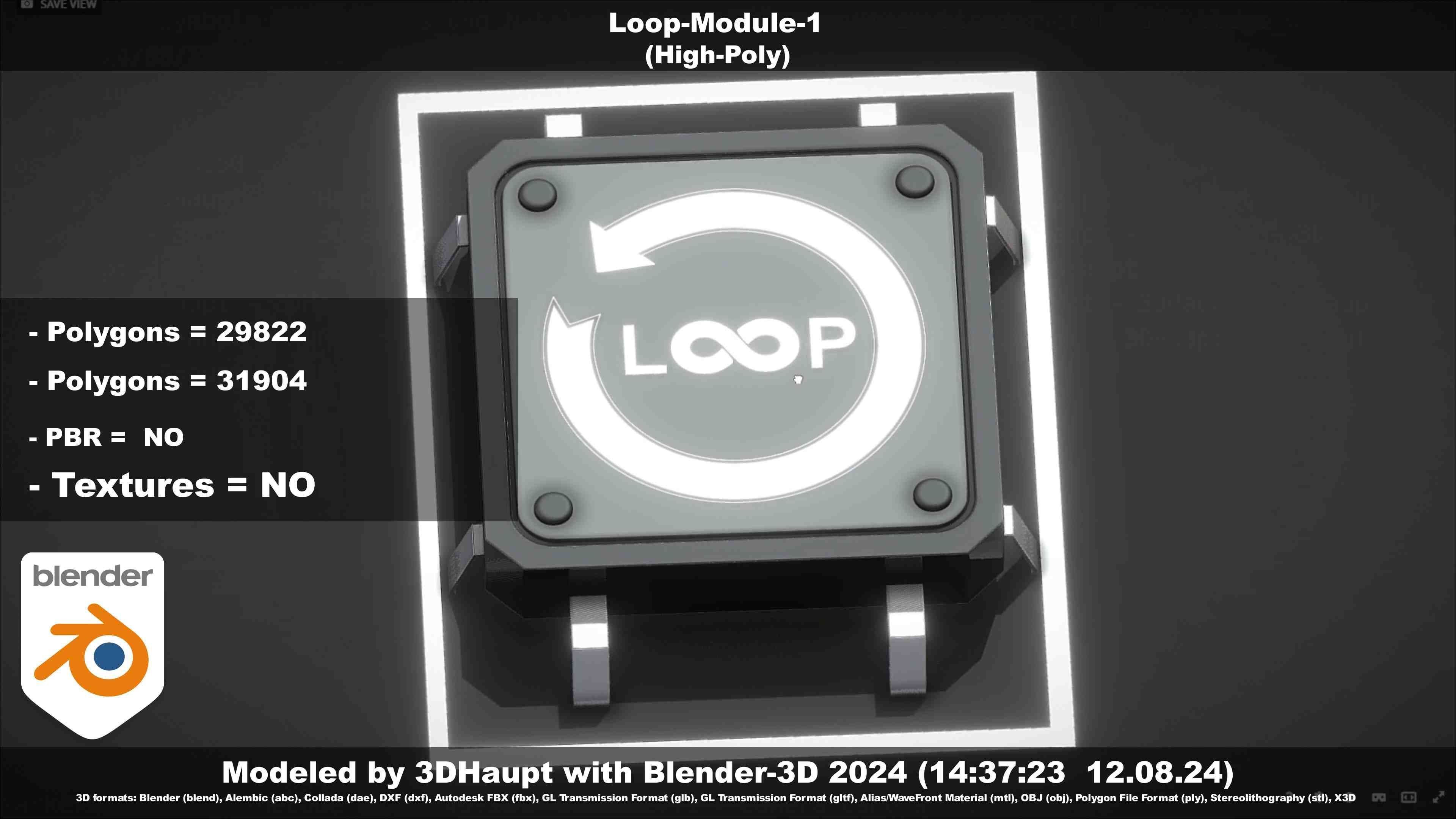 Loop-Module-1  3D model_78