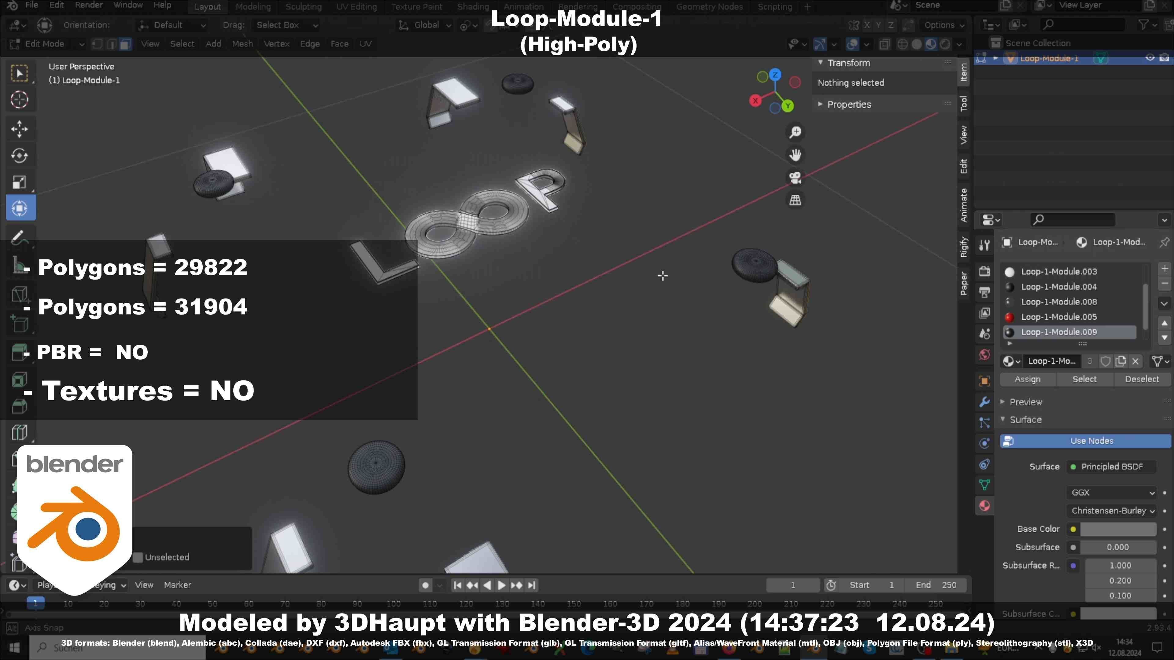Loop-Module-1  3D model_10