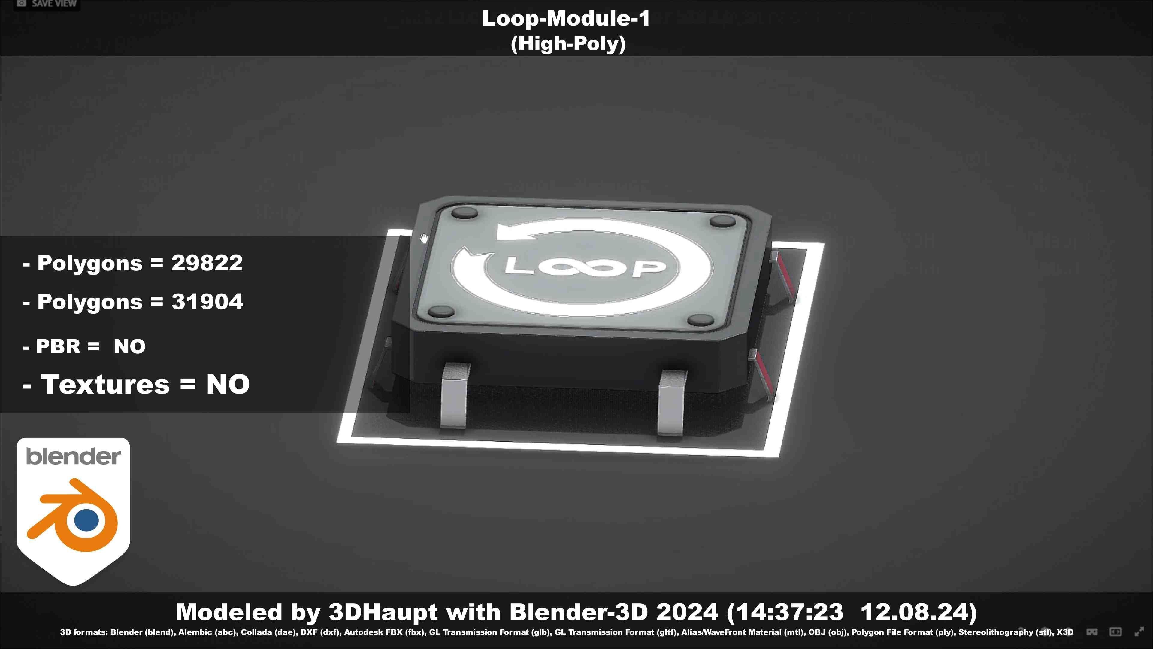 Loop-Module-1  3D model_62