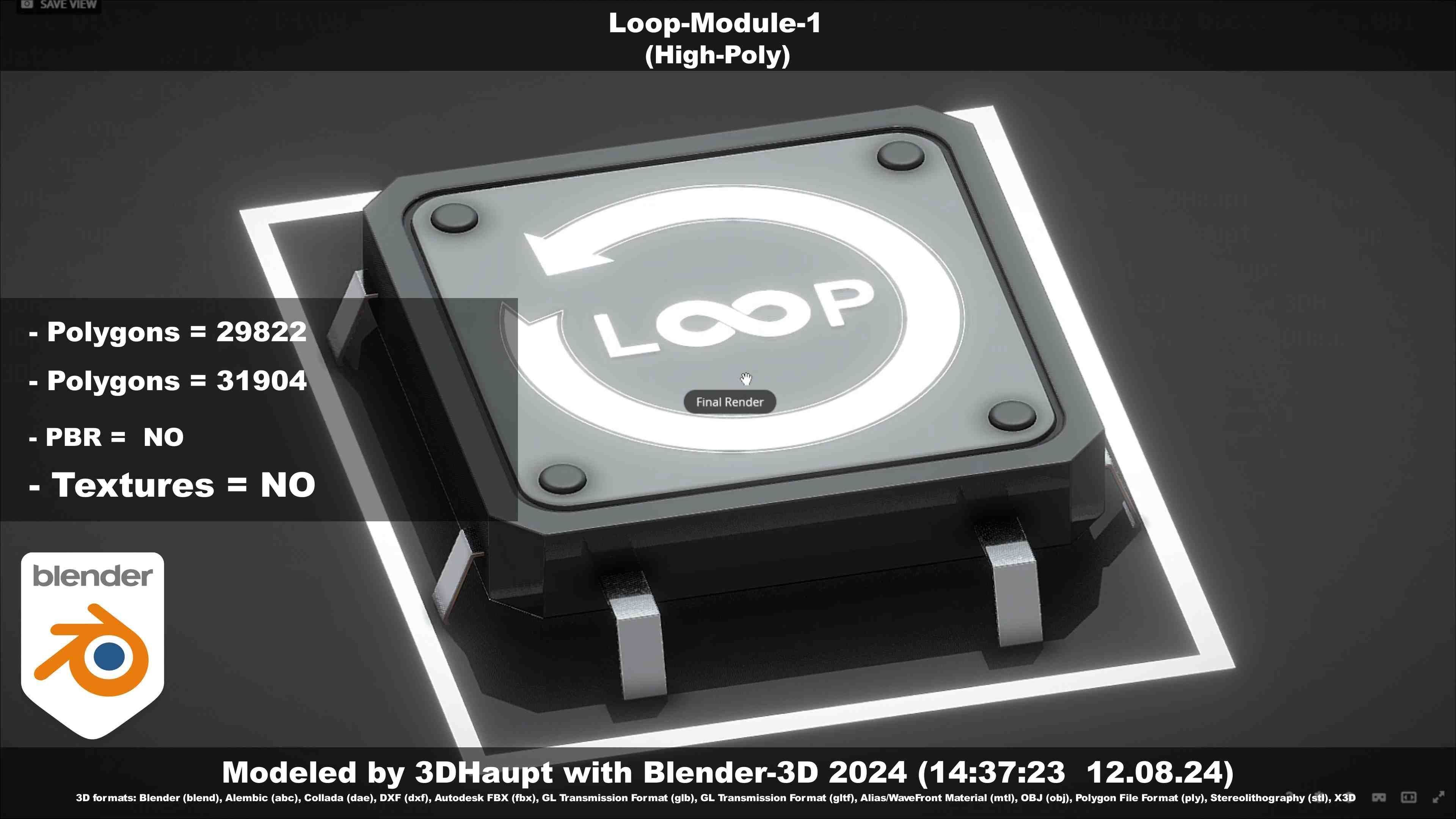 Loop-Module-1  3D model_77