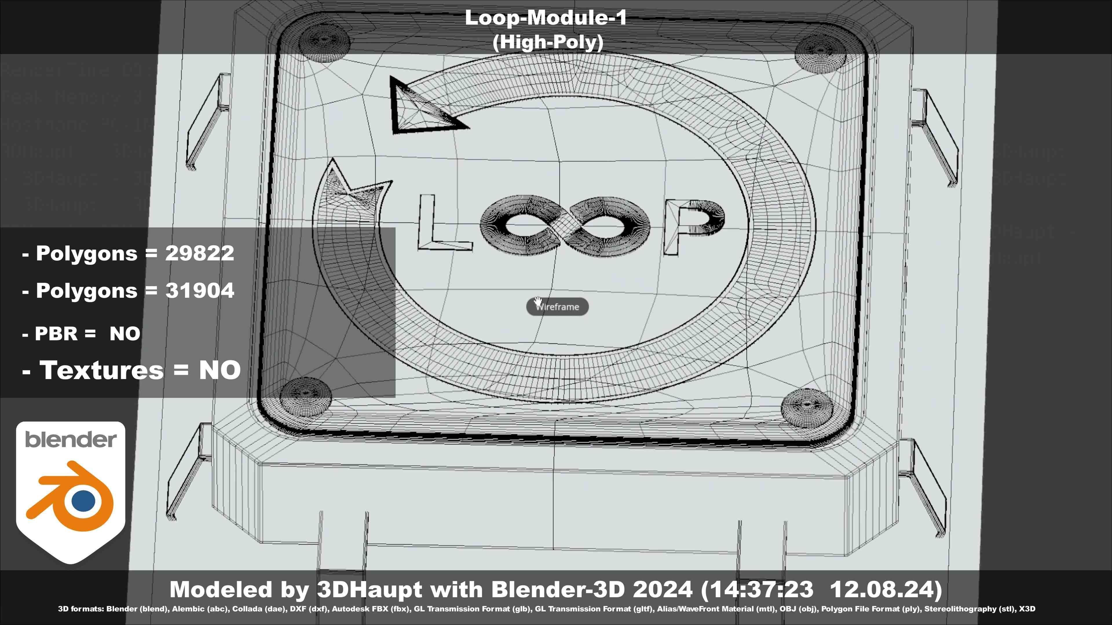 Loop-Module-1  3D model_74
