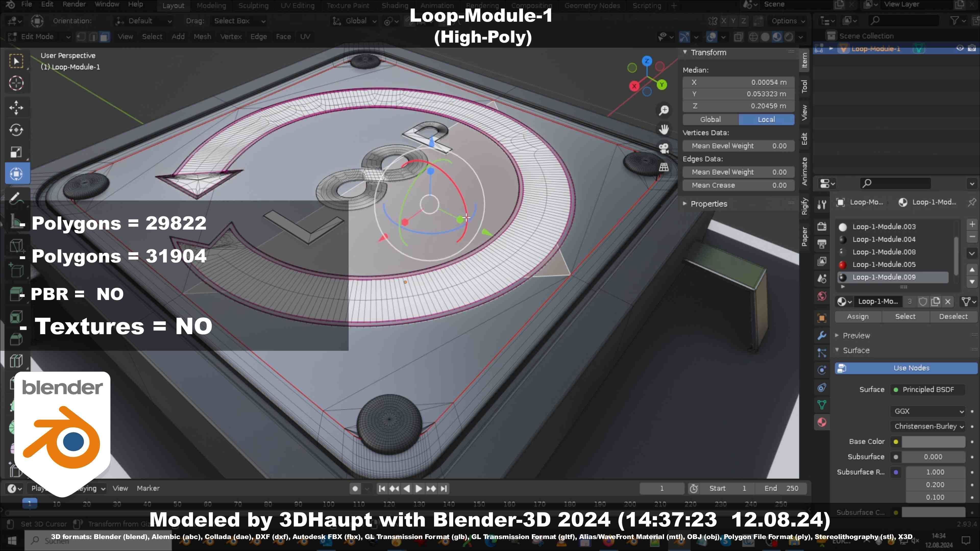Loop-Module-1  3D model_50