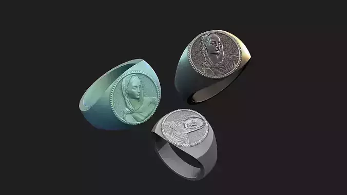 Virgin Mary ring
