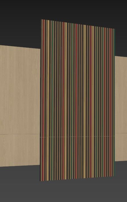 Set of Mcdonalds decor Low-poly 3D model_5