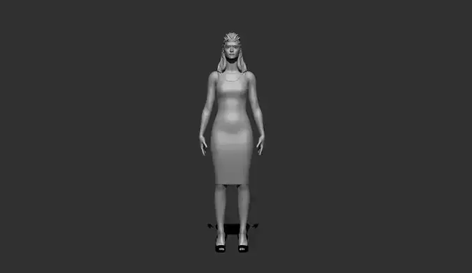 Woman - Perfect Female Body - Very High Sculpt 3D model