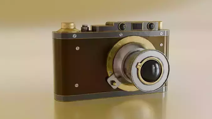 Old Necia Camera 3D model