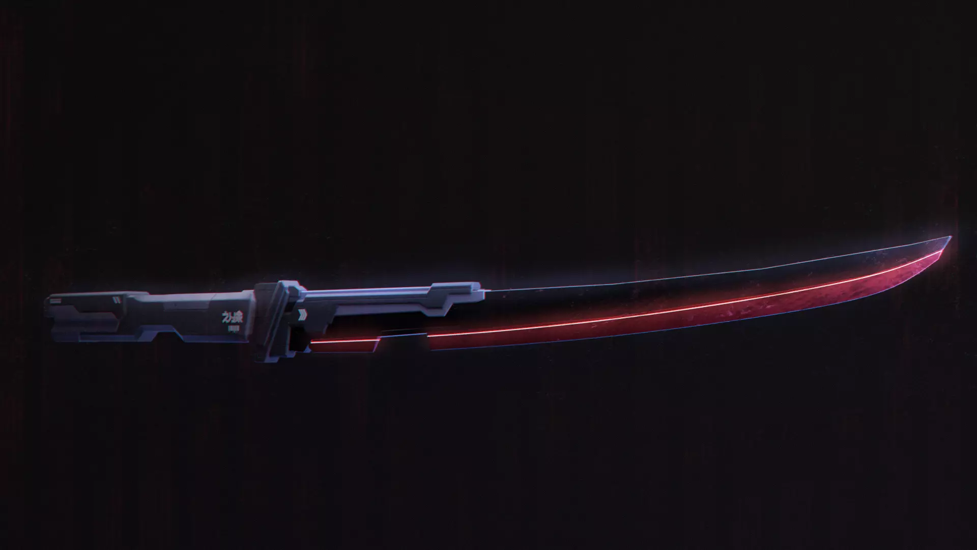 Cyberpunk Katana Free 3D model