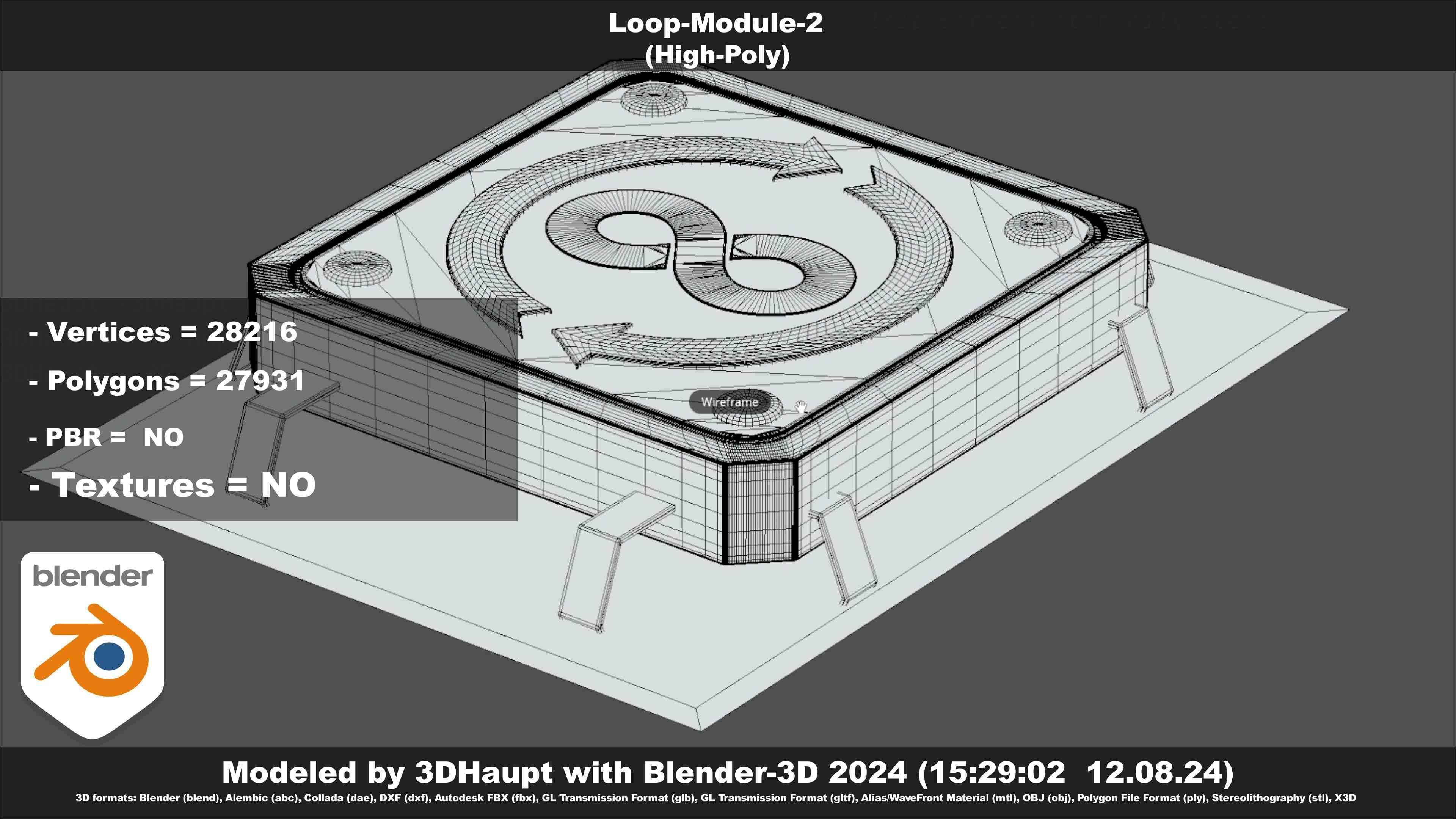 Loop-Module-2  3D model_28