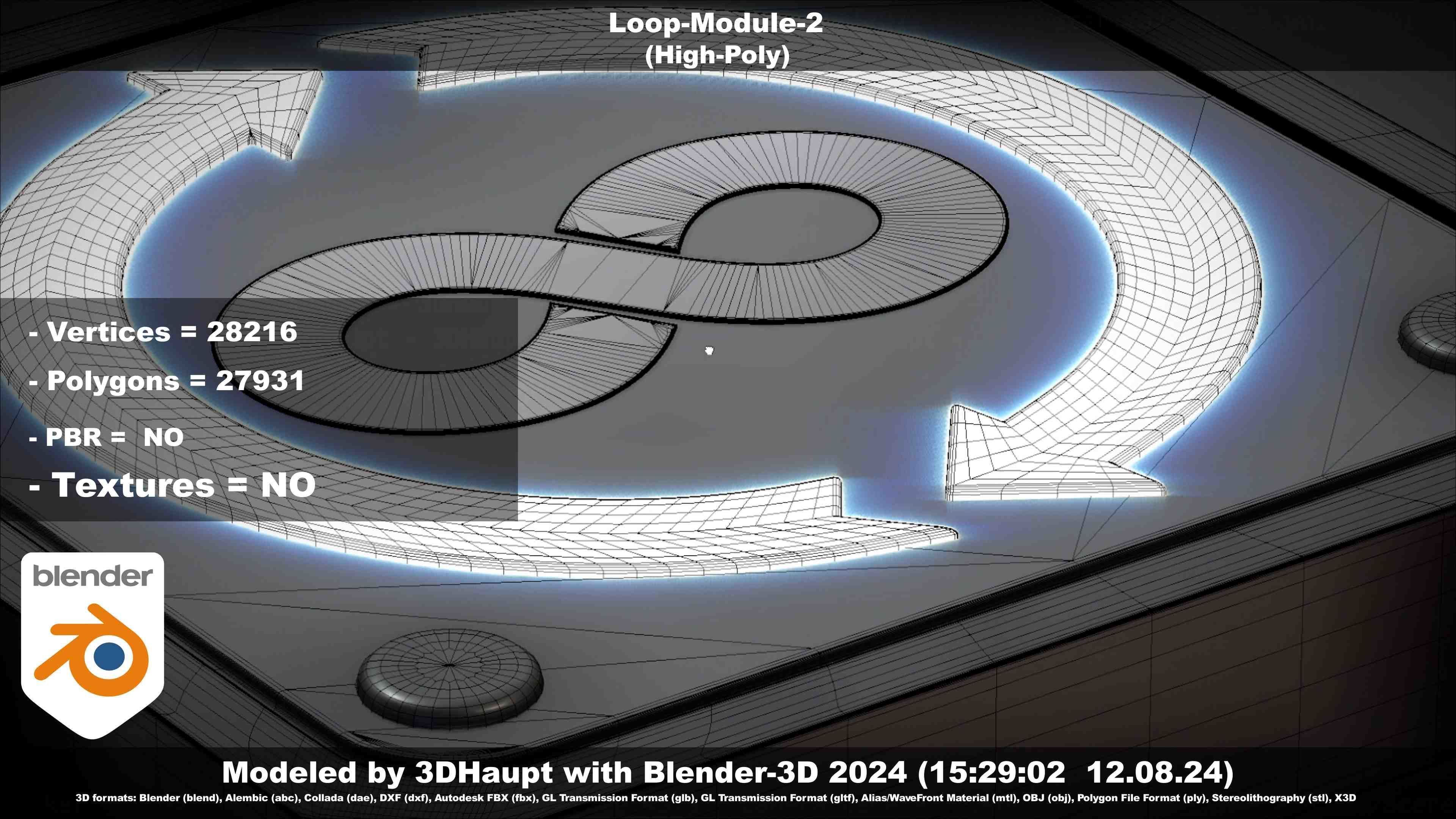 Loop-Module-2  3D model_17