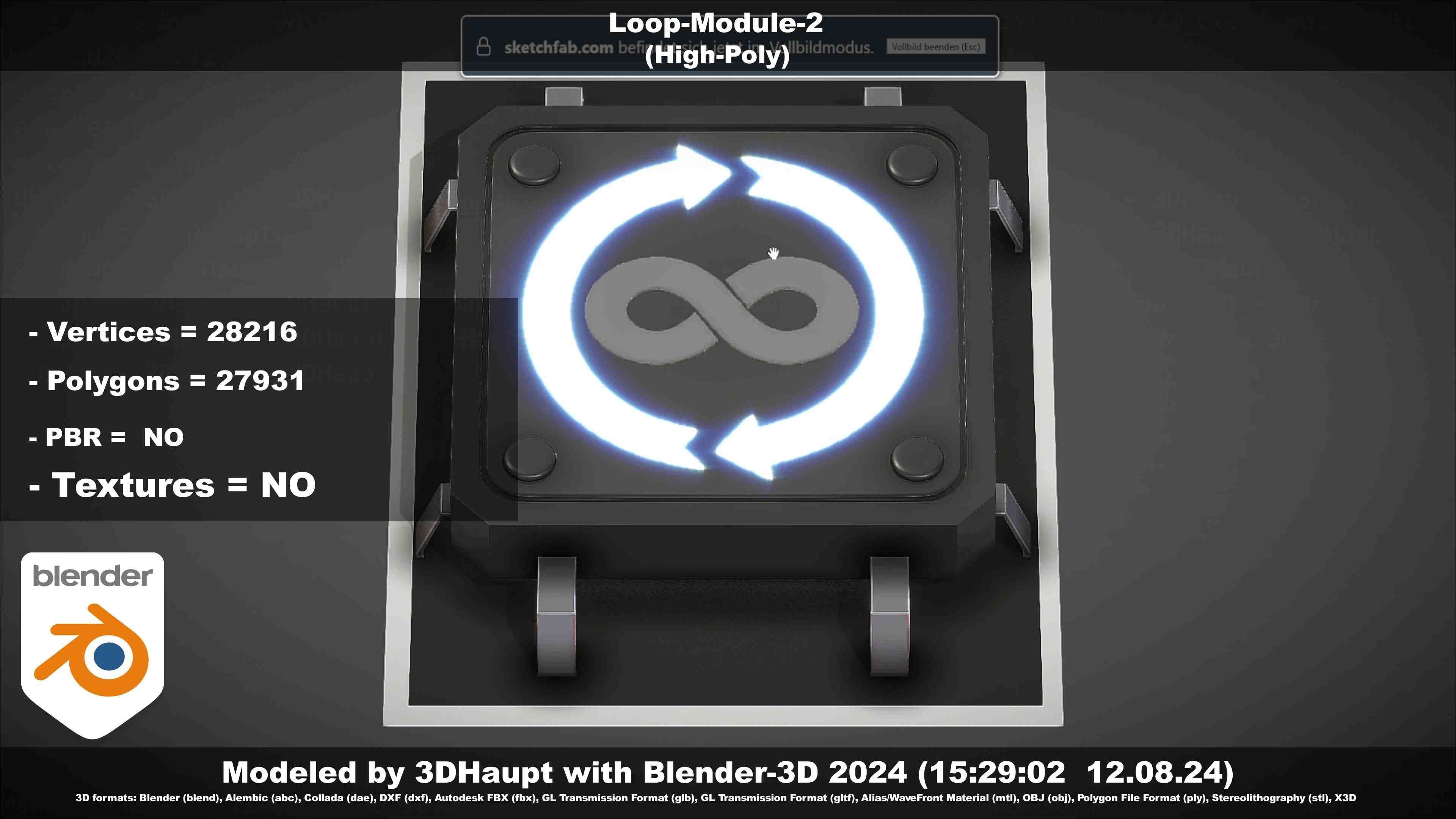 Loop-Module-2  3D model_7