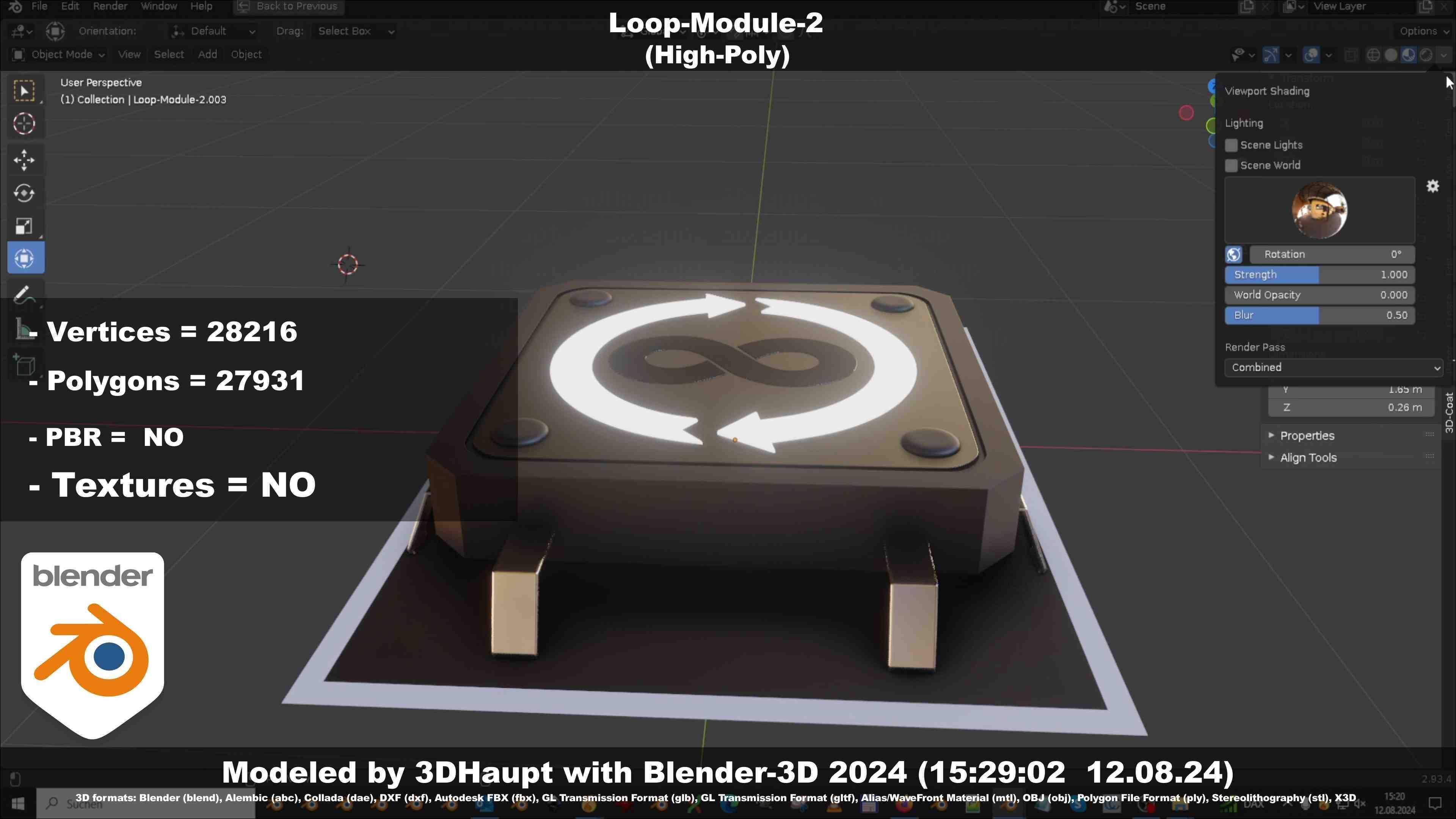 Loop-Module-2  3D model_45