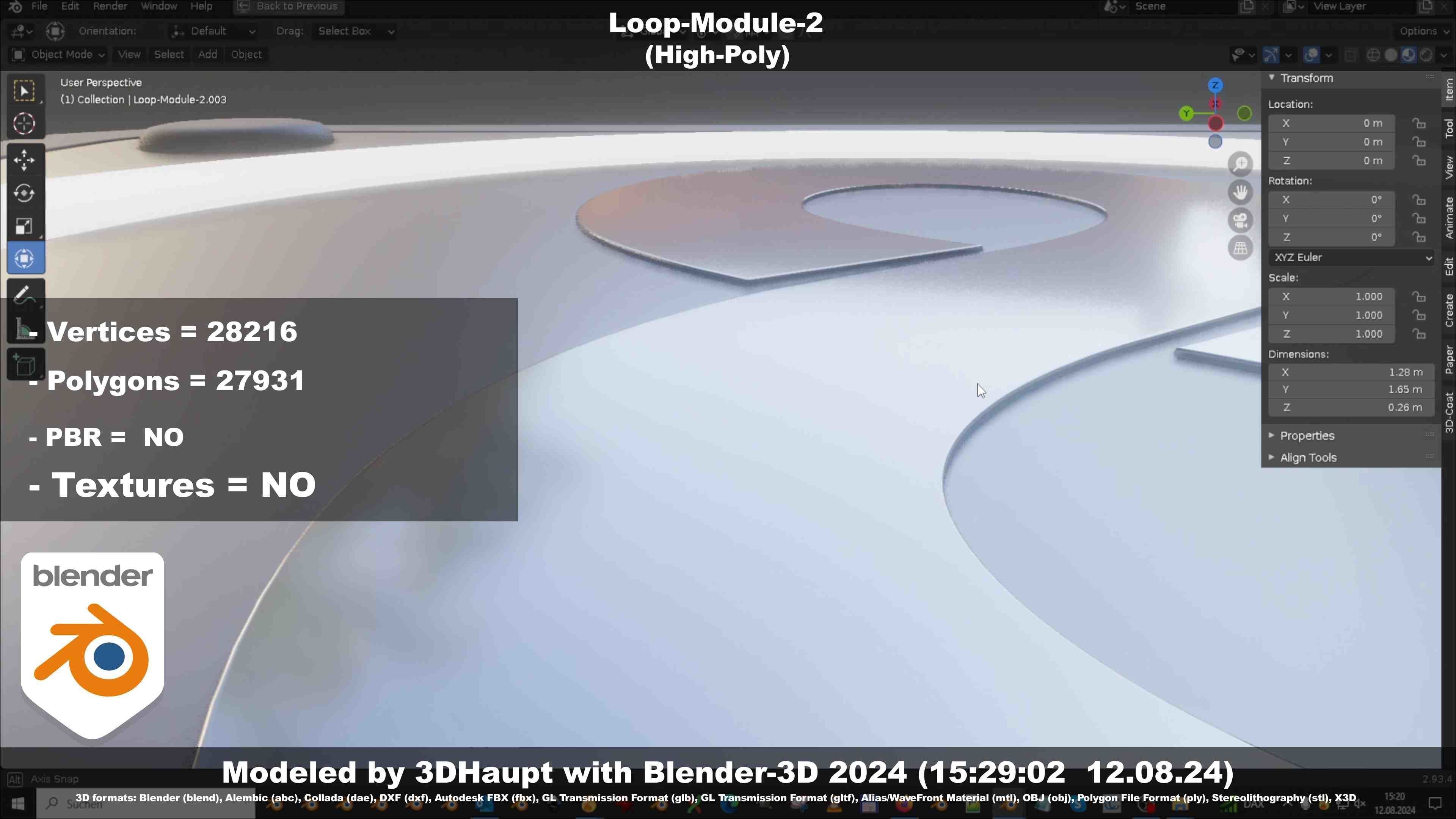 Loop-Module-2  3D model_40