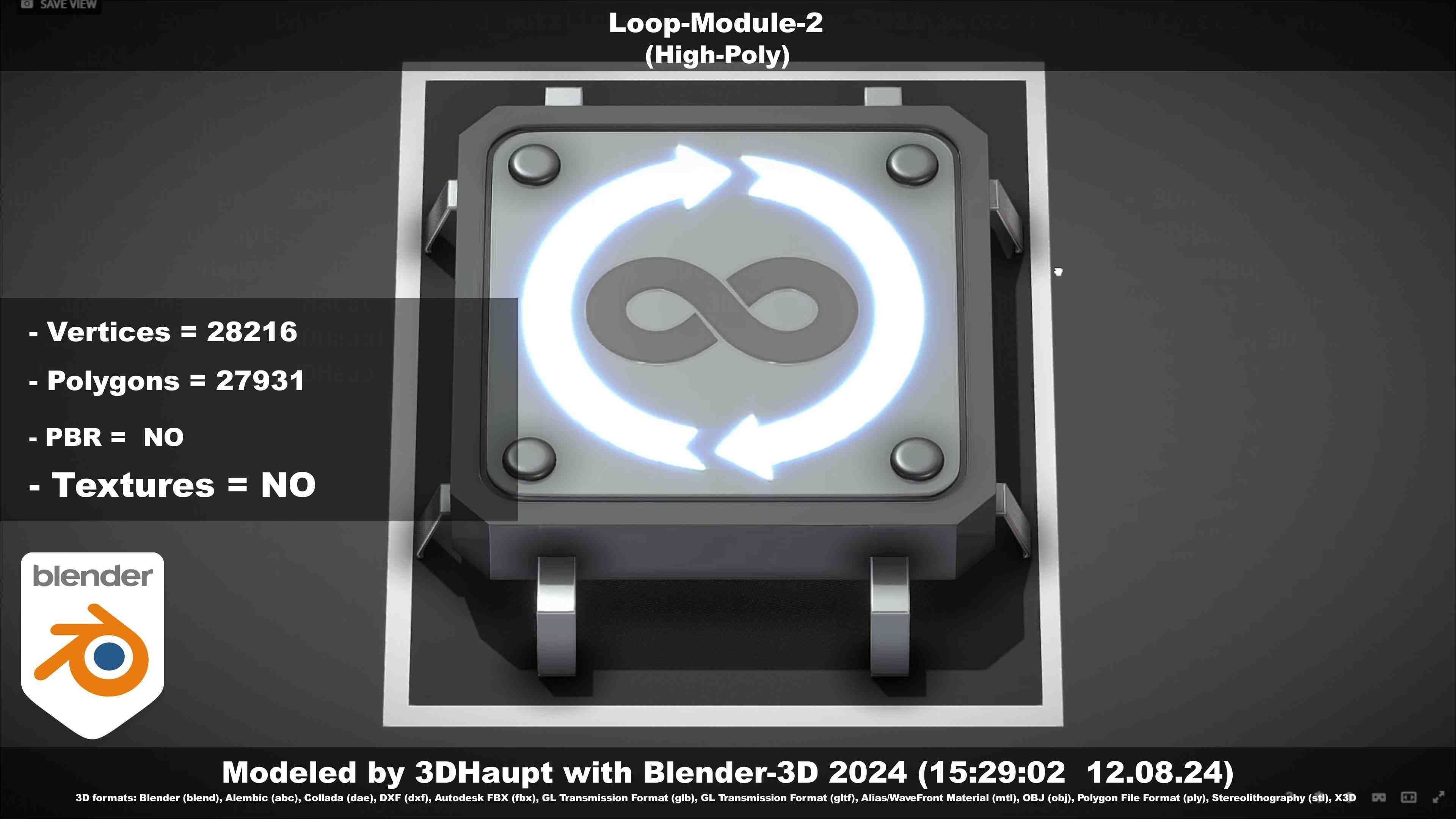 Loop-Module-2  3D model_53