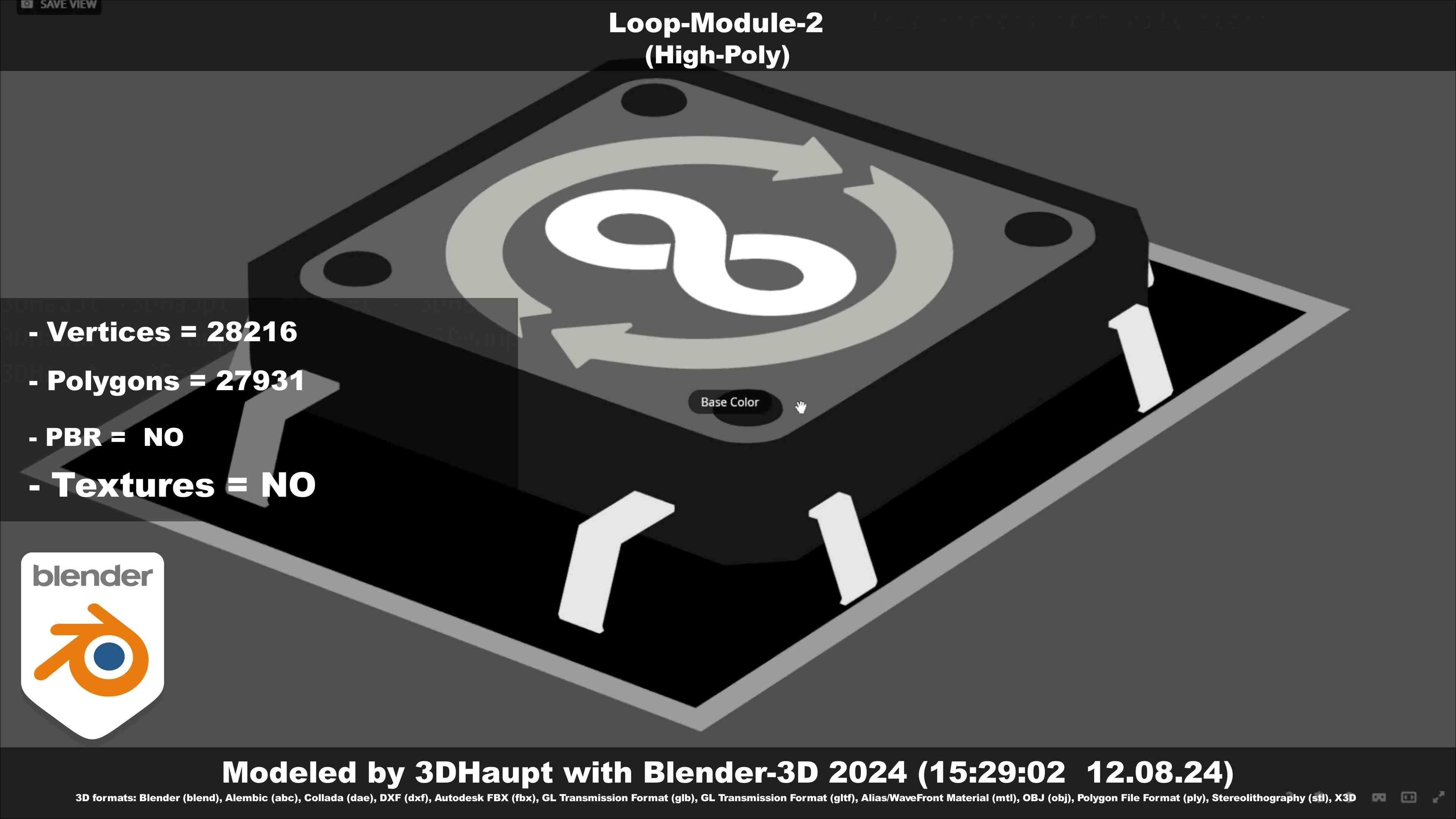 Loop-Module-2  3D model_22