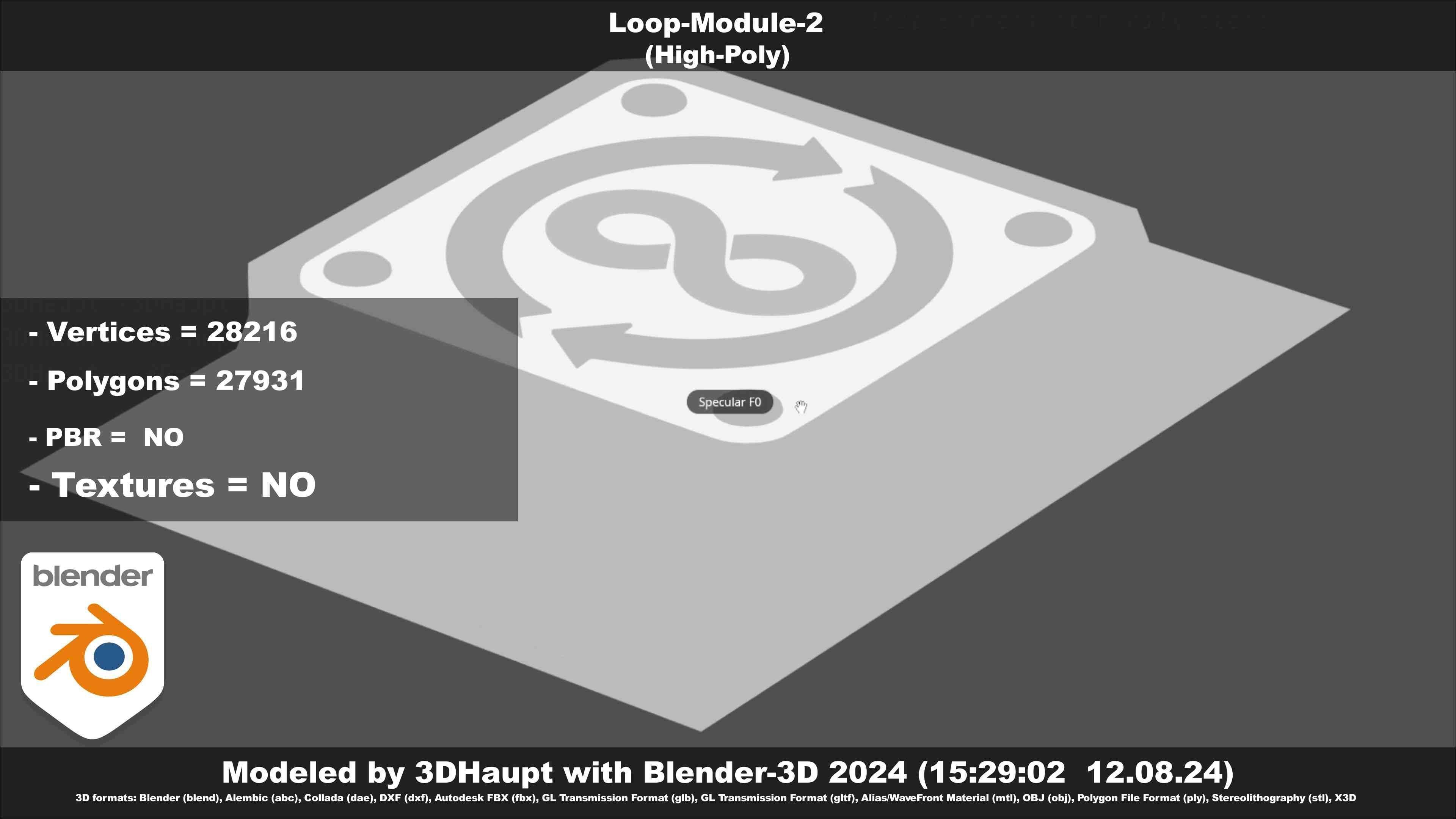Loop-Module-2  3D model_25