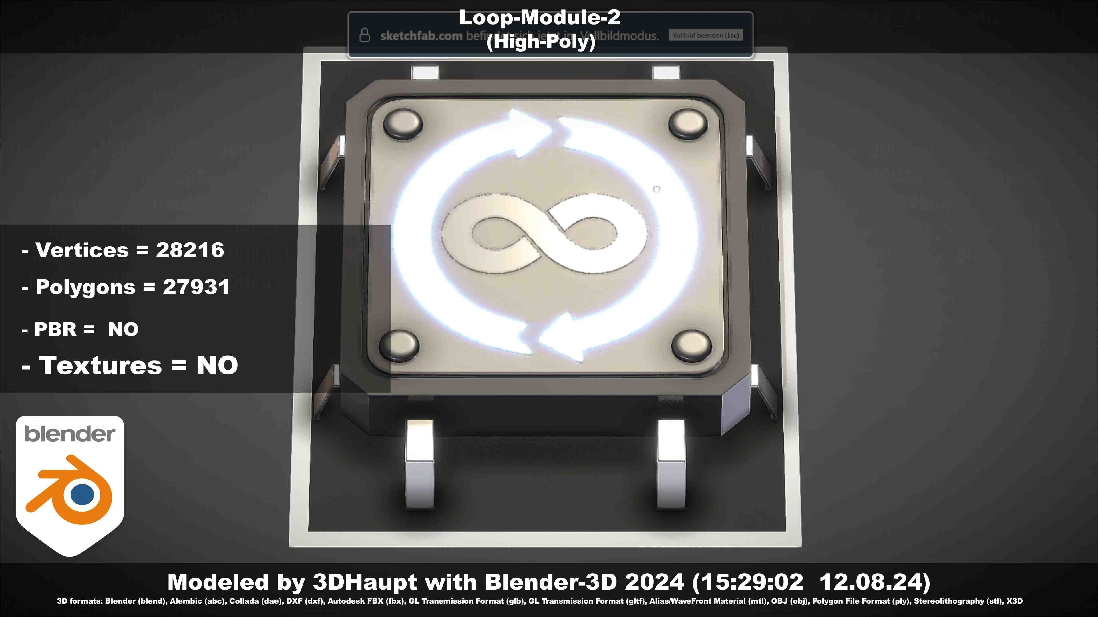 Loop-Module-2  3D model_6