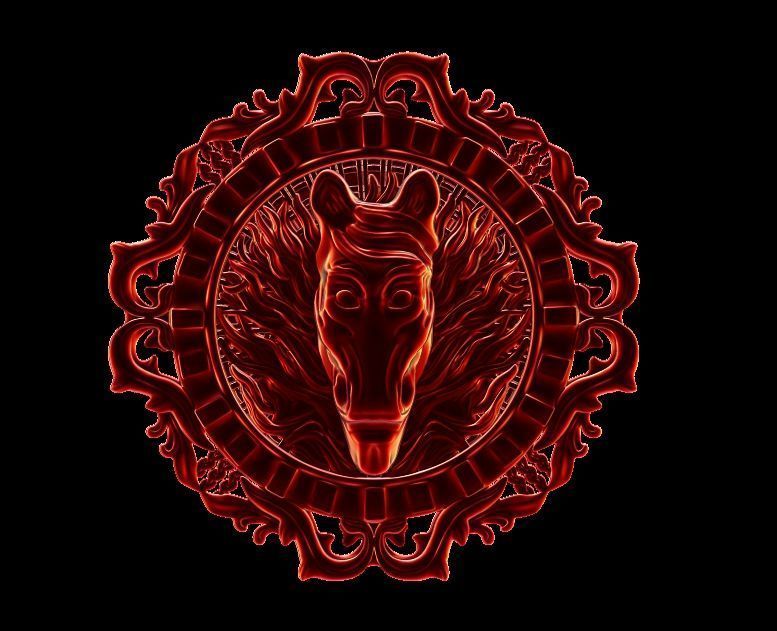 Horse Pendant 3d Model 3D print model_18