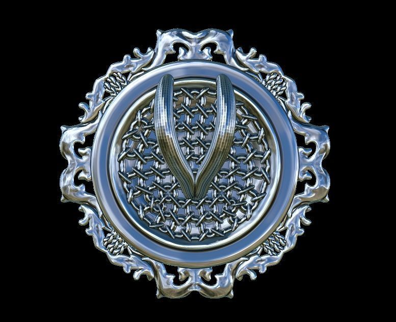 Horse Pendant 3d Model 3D print model_8