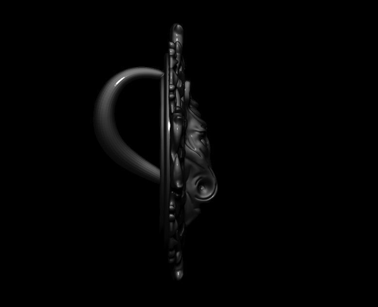 Horse Pendant 3d Model 3D print model_17