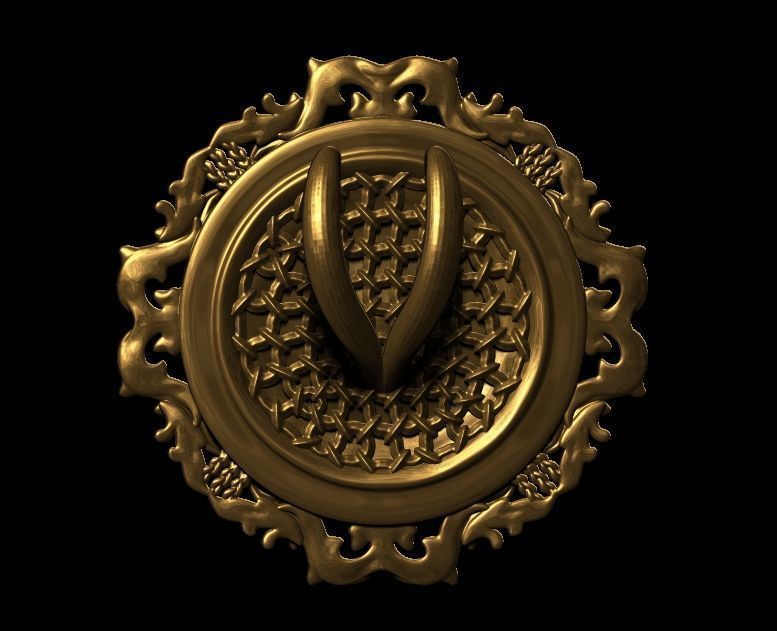 Horse Pendant 3d Model 3D print model_13