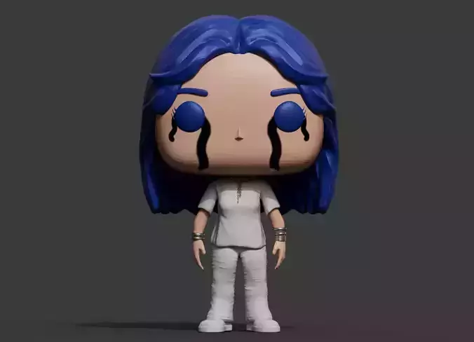 Billie Eilish When the Party is Over - Custom Funko Pop