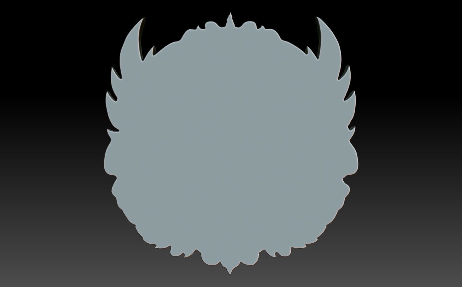 Garuda basrelief 05 240812 3D print model_5