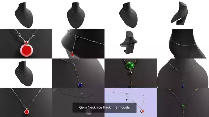 Gem Necklace Pack  