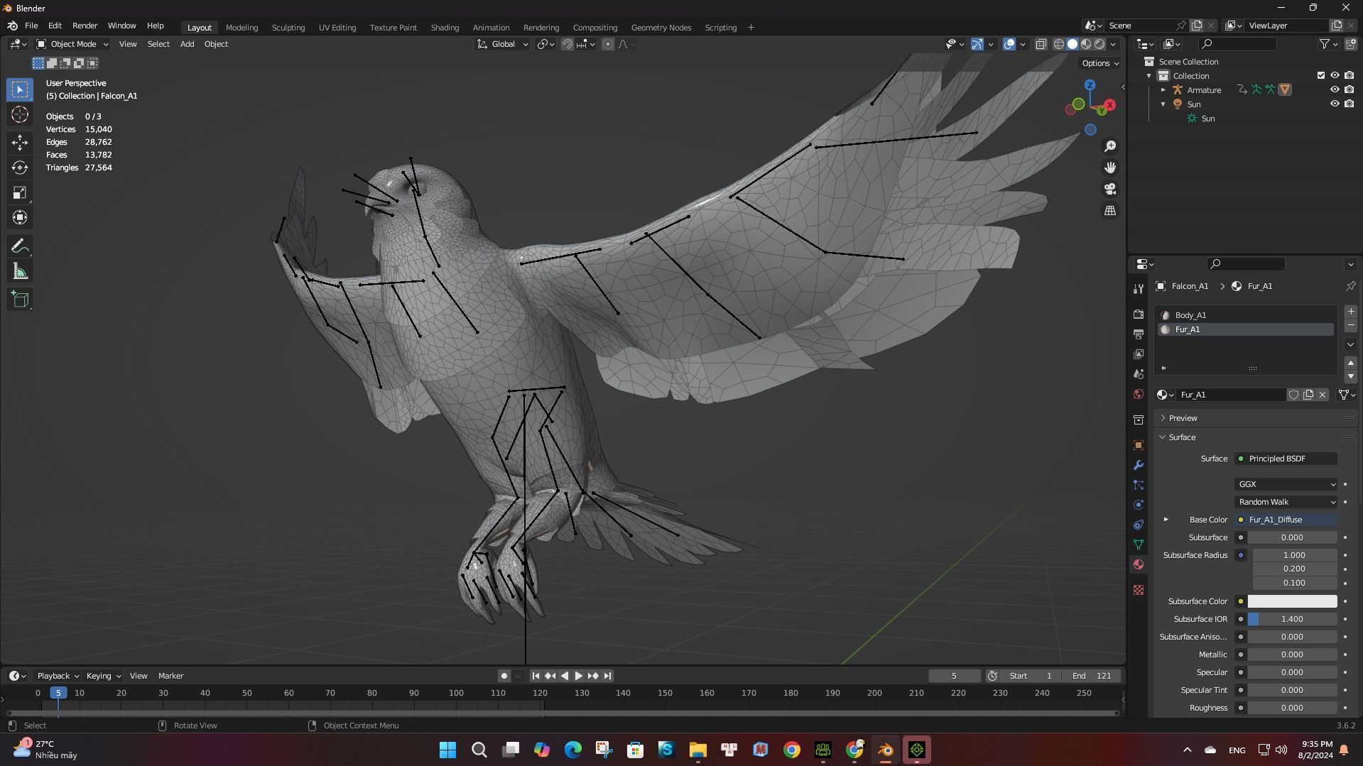Falcon-A1 3D model_13