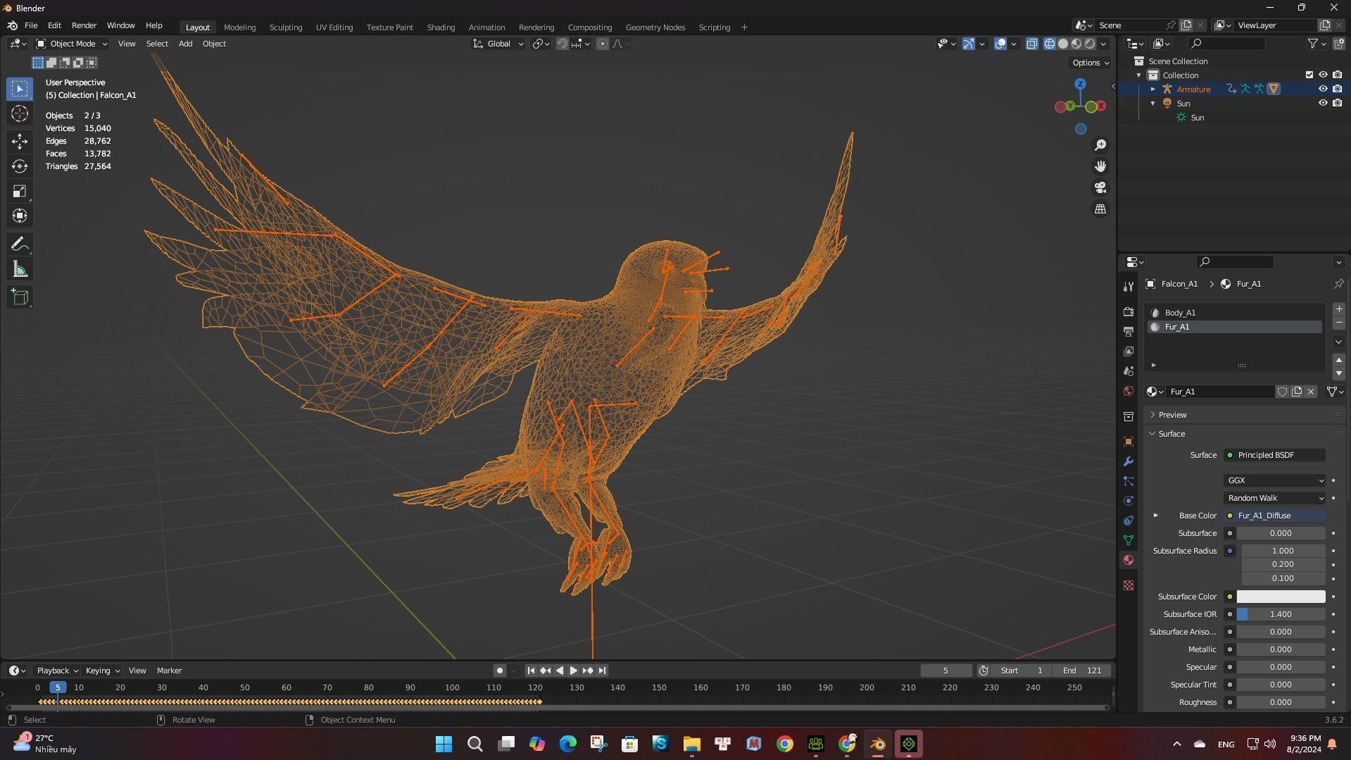 Falcon-A1 3D model_14