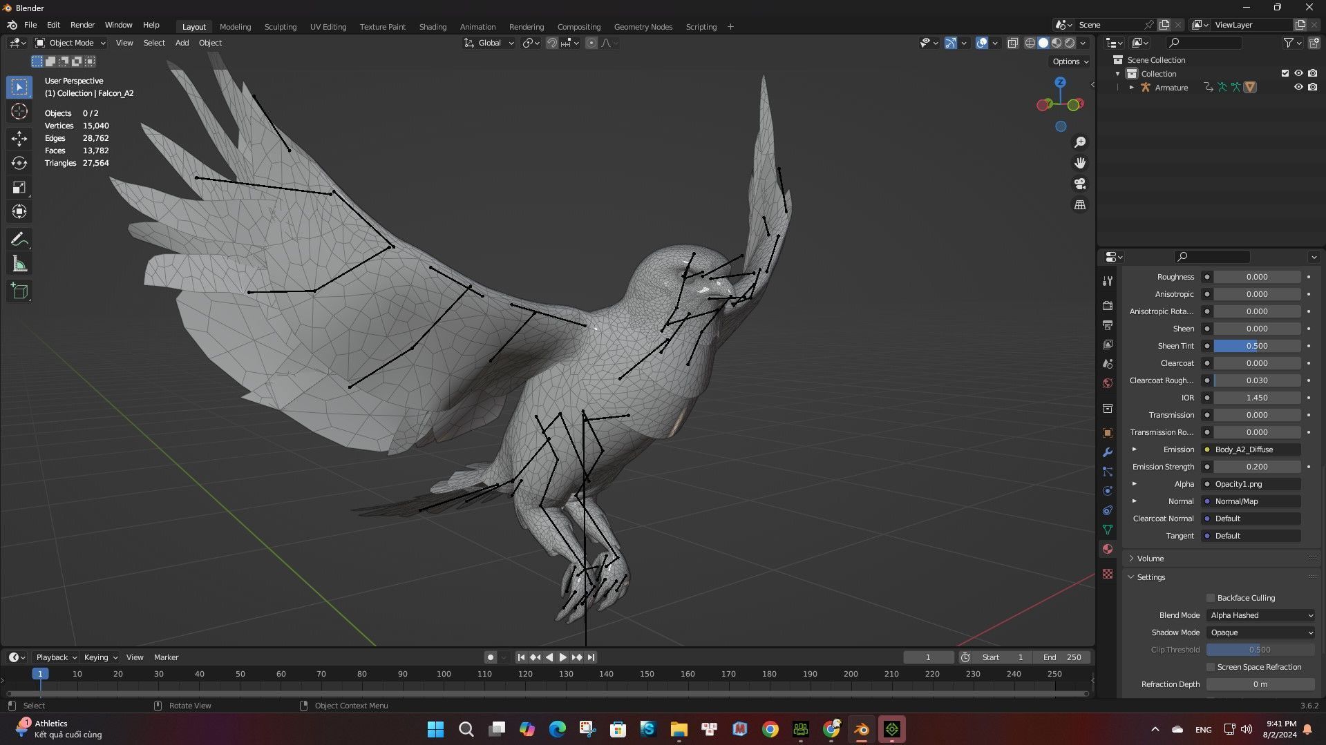 Falcon-A2 3D model_13