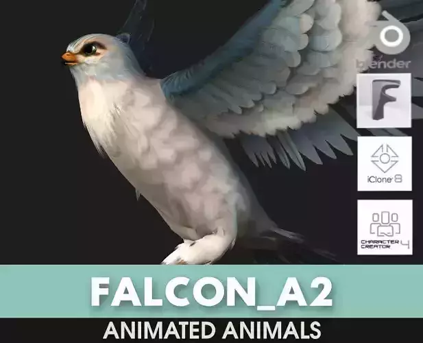 Falcon-A2 3D model