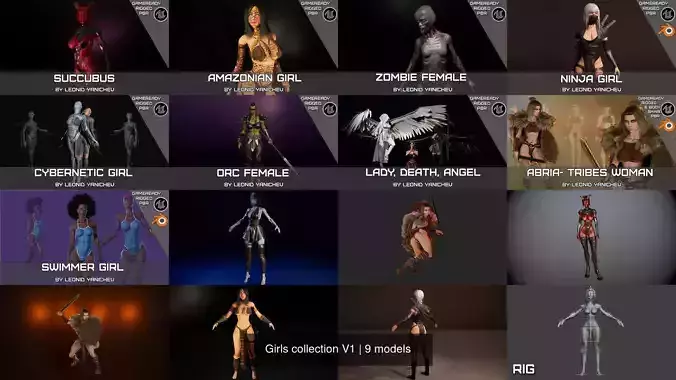 Girls collection V1 
