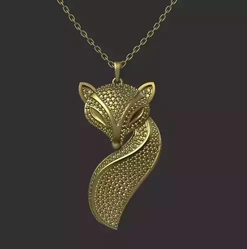 fox pendant