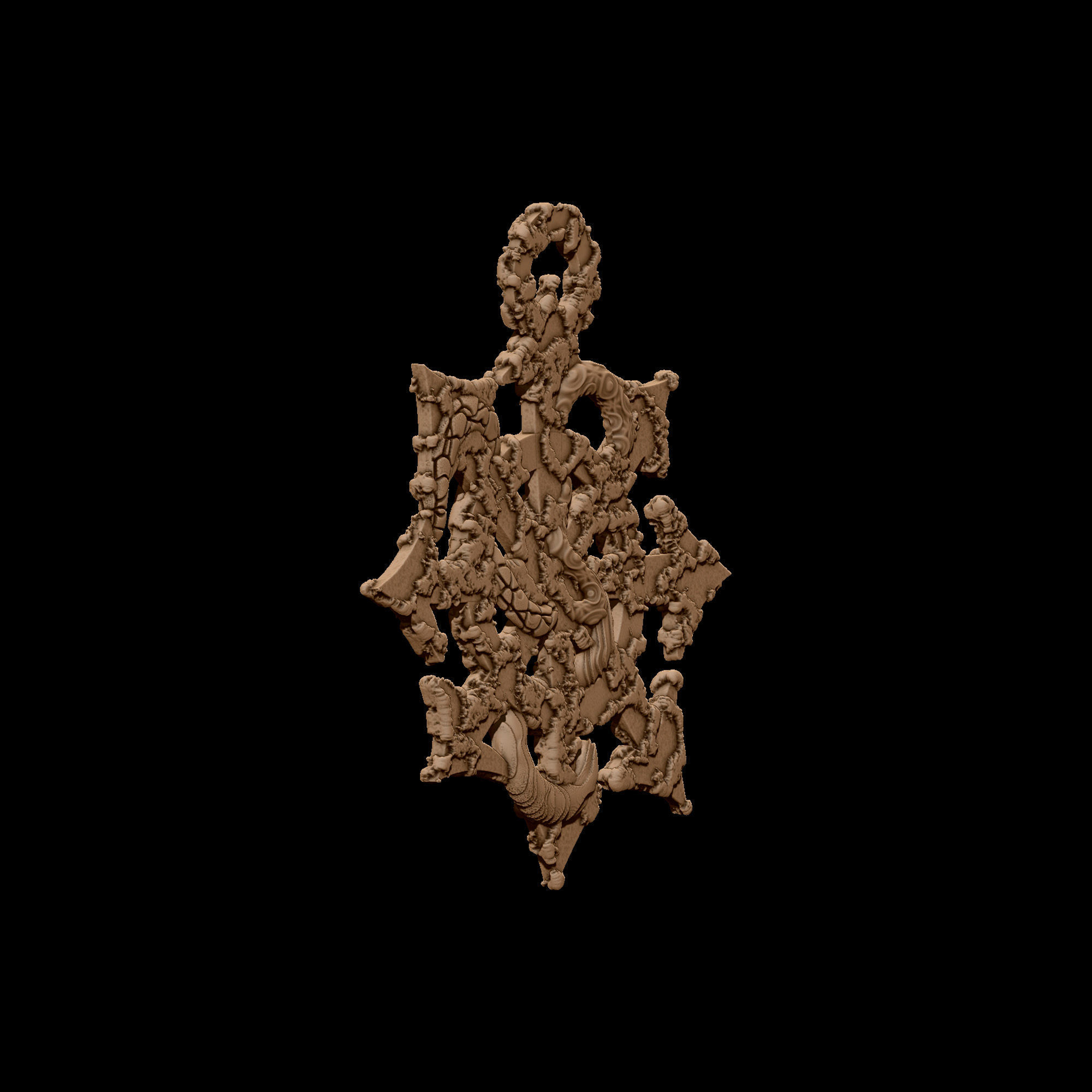 Star of Chaos 3D print model_5