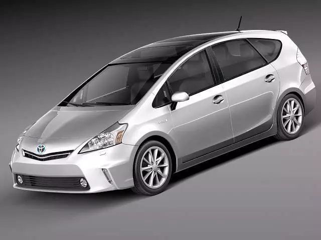 Toyota Prius V 2012 3D model_0